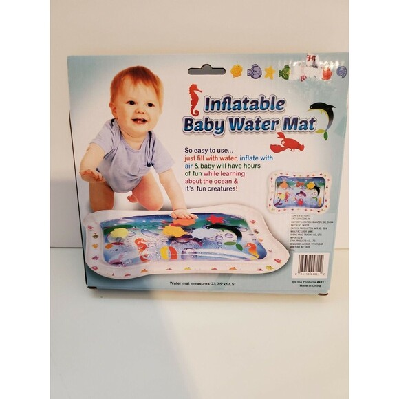 Inflatable Water Mat, Monthly Birthday Felt, Baby Wipes - Baby Bundle NEW - Picture 10 of 11